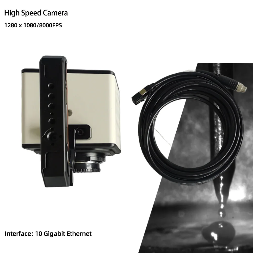 BT3-801 Ultra High Resolution Industrial Camera 10GigE SDK Support Research 8000fps Fluid Analysis Vibration Testing Rich ISP