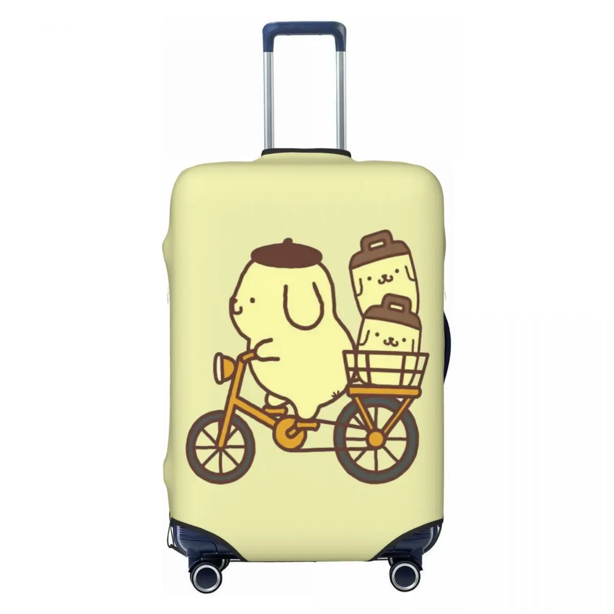

Custom Pompompurin Cartoon Luggage Cover Elastic Travel Suitcase Protective Covers Suit For 18-32 inch