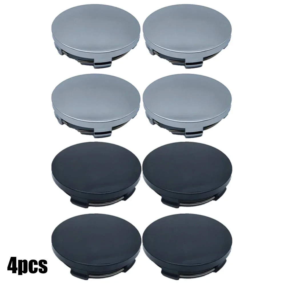 4Pcs 60mm Car Hub Center Covers Wheel Center Cap Logo Hub Cover Badge Emblem Car Vehicle Wheel Hub Center Cap Cover