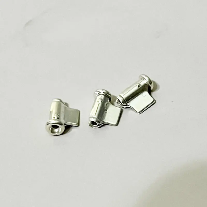 3pcs 925 Sterling silver Brooch pin pull tube DIY fittings Safety Brooch pin sleeve Brooch base  Pin Craft Findings