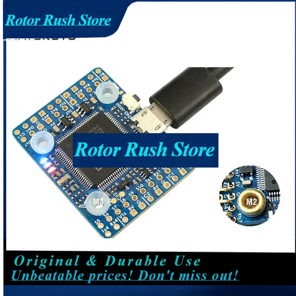 RoRuSMatek H743-MINI V3 FC H743 20x20mm Flight Controller With ICM42688P ICM42605 Built-in OSD 11ch 2-8S Lipo For FPV Racing Dro