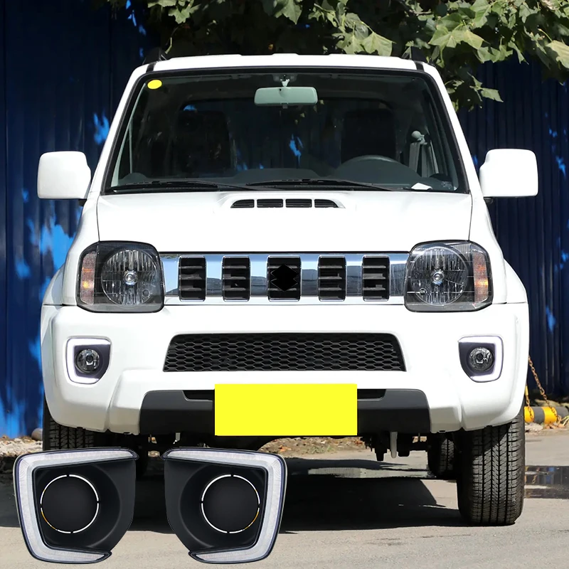 

Suitable for 2012-2018 Jimny front fog lamp position daytime running light daytime running light turn signal accessories
