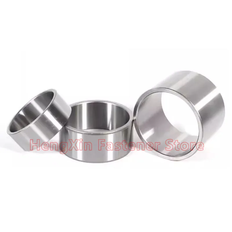 ID 70/75/80mm Bearing Steel Bushing Round Hollow Shaft Sleeve Wear Resistant Guide Spacer OD 80mm-110mm Length 8mm-150mm