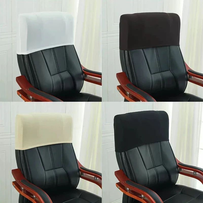 Elastic Office Chair Backrest Cover Head Pillow Protector Backrest Slipcover Dust-proof Chair Back Covers 의자 Head Cover Durable