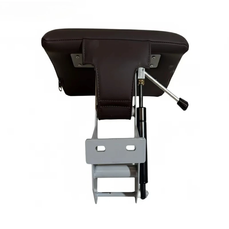 Bus seat pneumatic leg rest, adjustable lifting mechanism with air spring, multi-angle adjustable comfortable foot pedal, su