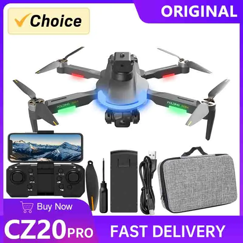 

CZ20 Pro Drone Camera 8K Professional FPV Dron With 4K Camera GPS RC Quadcopter Obstacle Avoidance Helicopter Aerial Aircraft