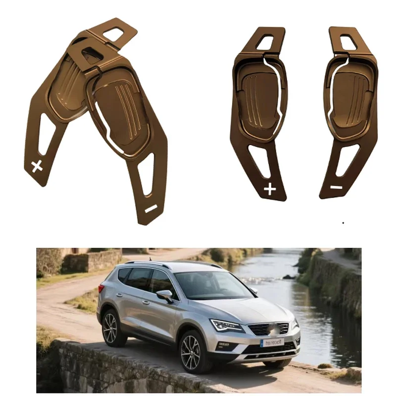 

Для 2021 2022 2023 Cupra Ateca Formentor Leon автомобильное рулевое колесо, лопасти переключения передач, DSG, удлинение, Стайлинг, автомобильные аксессуары