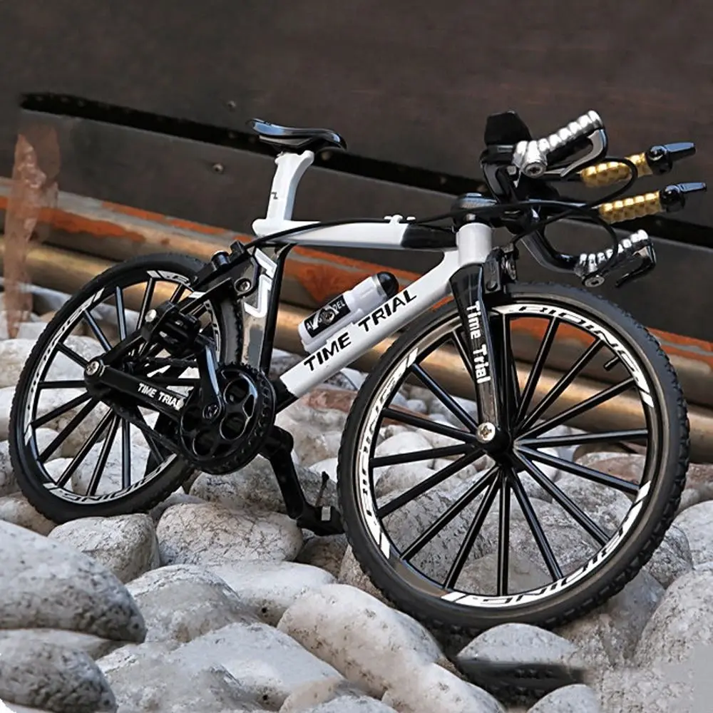 Kids Adult Diecast Mountain Bike Model Racing Ornament Mini Bicycle Pocket Alloy Simulation Bicycle For Boys