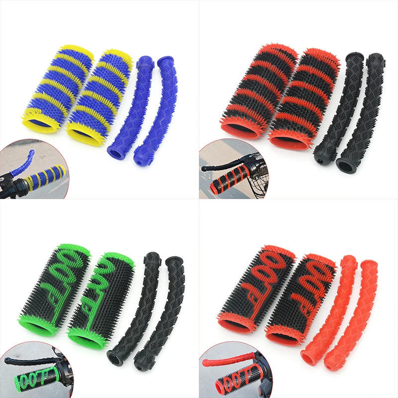 

Чехлы на руль мотоцикла, противоскользящие водонепроницаемые защитные чехлы на ручку мотоцикла, обертка для ручки для езды, безопасность вождения