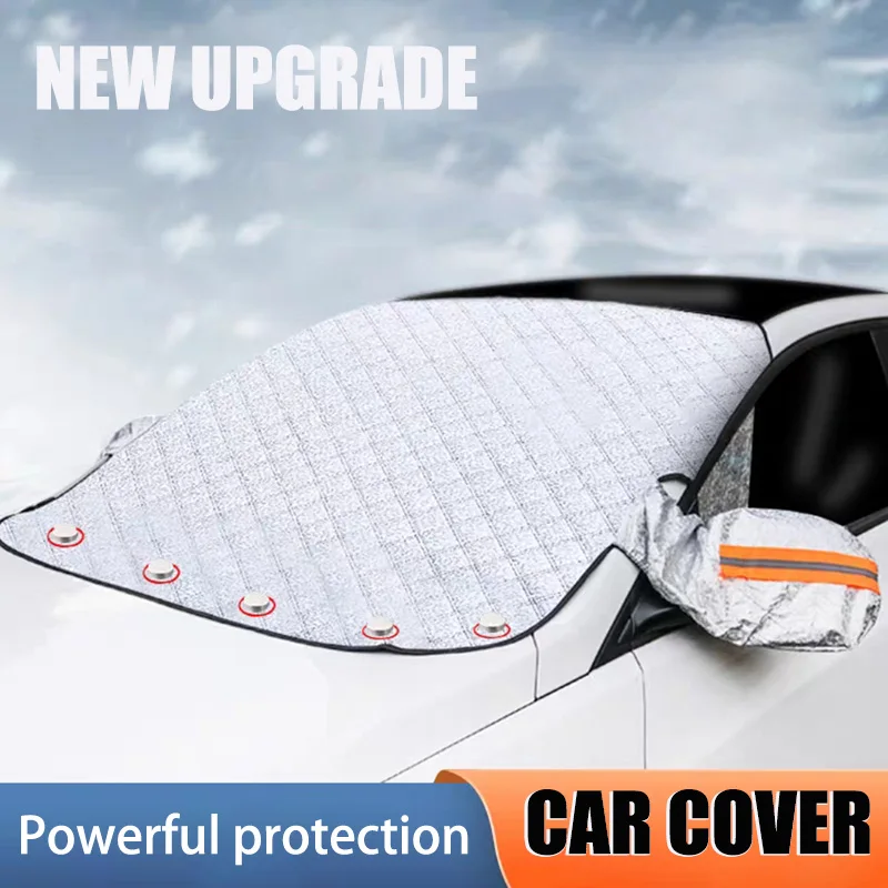 1Pc Car Windshield Snow Anti-UV Shield for Winter Car Cover Front Window Anti Ice Frost Outdoor Protection Car Cover