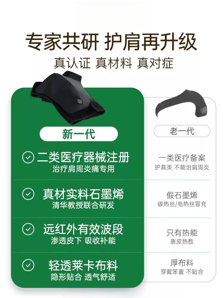 Shoulder Periarthritis Therapy Device Warm Medical Shoulder Support Heating Physiotherapy Instrument