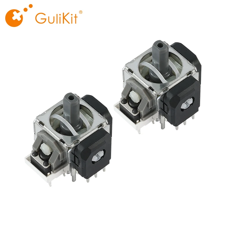 GuliKit TMR Electromagnetic Joystick with Stick Caps for PS4 PS5 Gamepad Switch Pro Xbox Series Controller Replacement