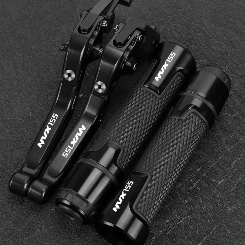 

Motorcycle Accessories FOR YAMAHA NVX155 AEROX 155 2017-2023 Folding Brake Clutch Levers Handlebar Grip Handles bar Hand Grips