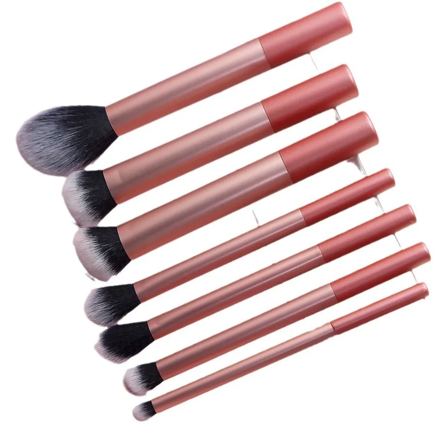 Professional 7 makeup brushes tools Brush Set Full Powder Brush Concealer Eyeshadow Brush Blush Brush Portable Beauty