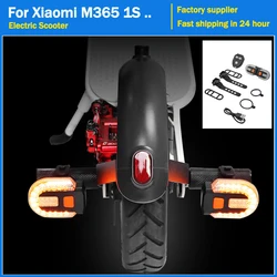 Safe Driving Turn Signal Electric Scooter For Xiaomi M365 1S Pro 2 Mi3 LED Waterproof Taillights USB Rechargeable Rear Light