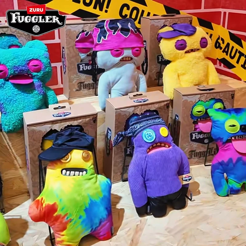 

Fuggler Fugg Life Series Plush Doll Hip-hop Trend Cool Soft Toy Teeth Monster Ugly Cute Cartoon Student Chlidren Birthday Gifts