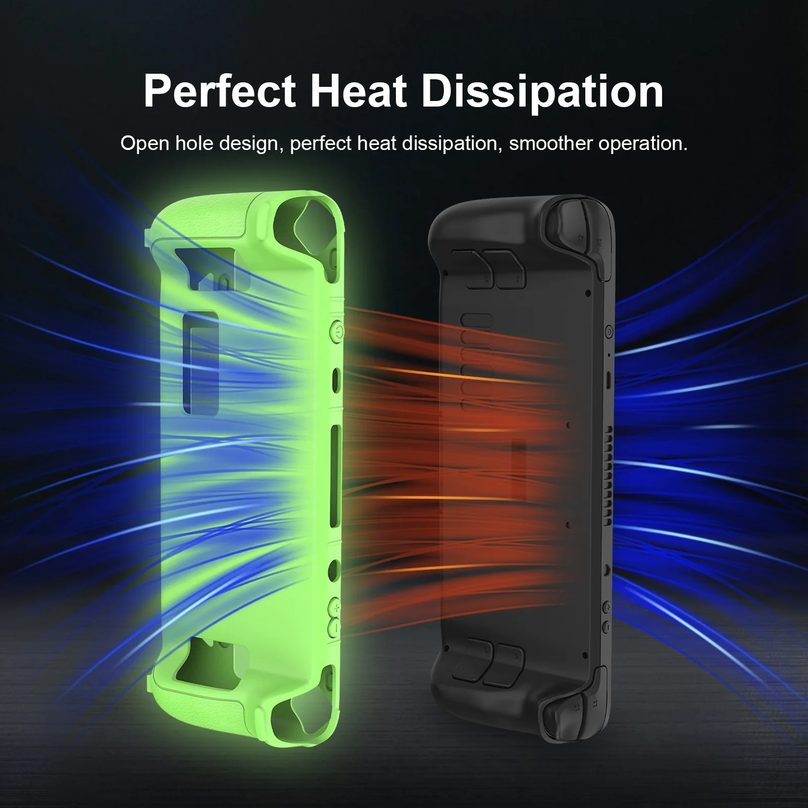 Silicone Protective Case For Steam Deck Handheld Gaming Console Anti-collision And Anti-touch 360° All-round Protection