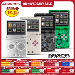 ANBERNIC RG35XXSP Retro Flip Handheld Game Console 3.5