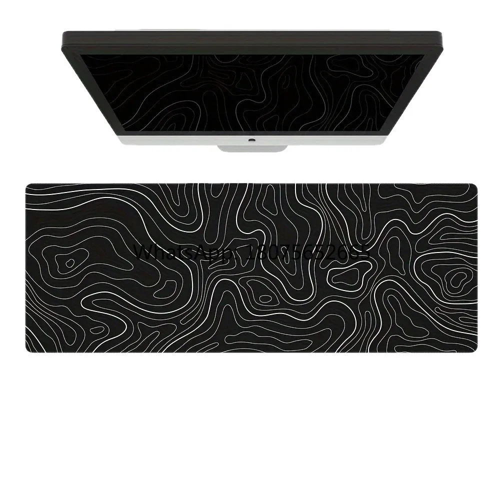 Fashion street graffiti art table mat - non-slip, water absorption, anti-fouling and wear-resistant