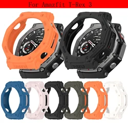 Case for Amazfit T-Rex 3[No Screen Protector], Ultra Thin Soft TPU Shockproof Edge Frame Case Protector.