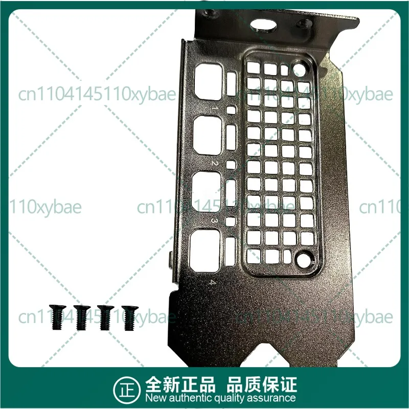 Short Low Profile Bracket Replacement for Nvidia Quadro RTX A2000 Video Graphics w/ Screws
