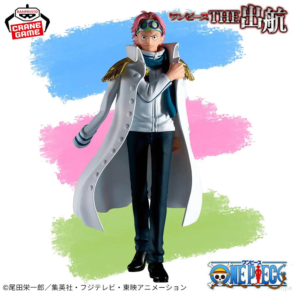 

В наличии подлинная фигурка BANPRESTO THE Departure One Piece Koby, модель аниме, игрушка