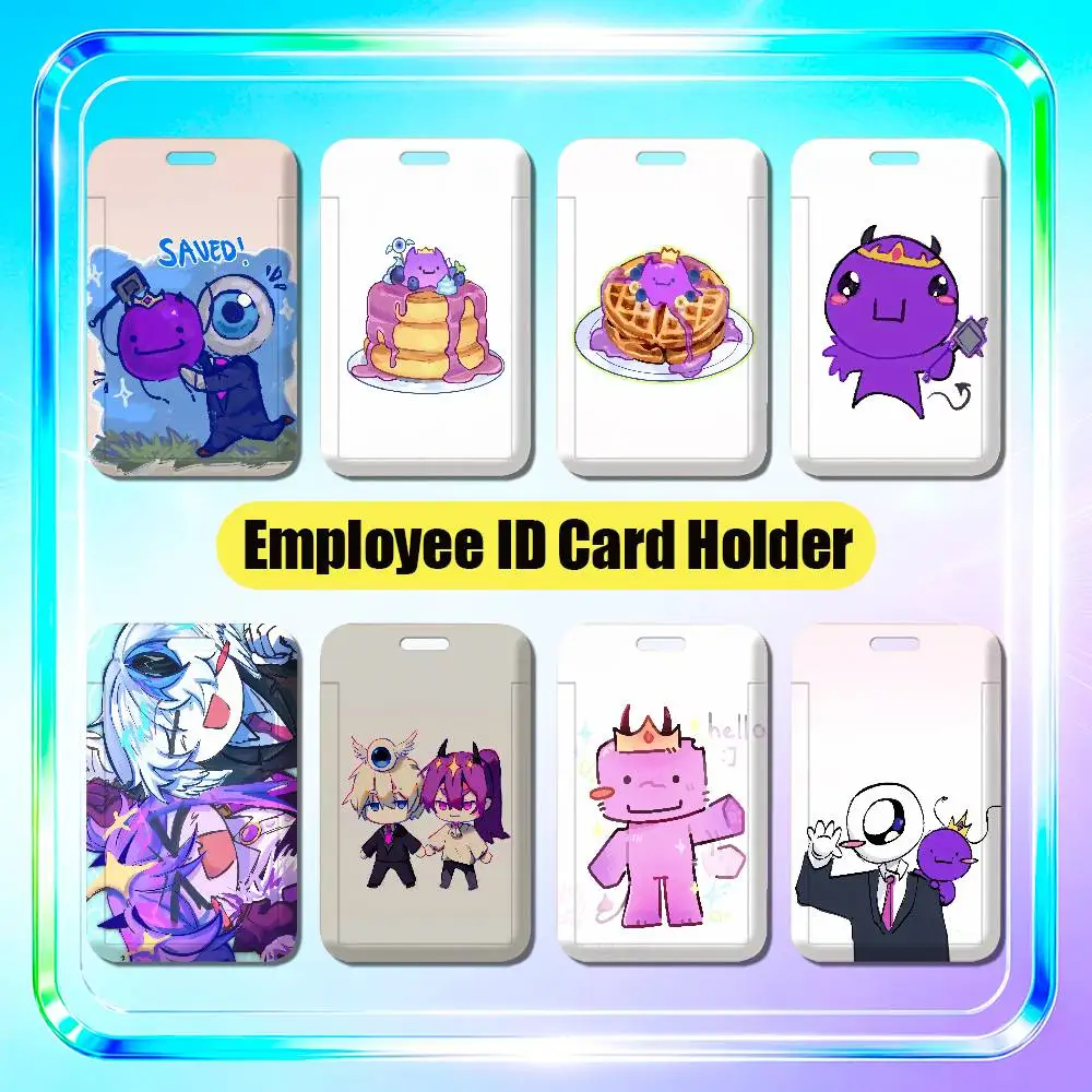 For Tax Duo Egg Chan Wemmbu Employee ID Card Holder Office Badge Student Work Bank Credit Holders Hard Case Shell