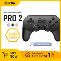 8BitDo New Pro 2 Bluetooth Gamepad with Hall Effect Joystick for Nintendo Switch, PC, macOS, Android, Steam Deck  Raspberry Pi