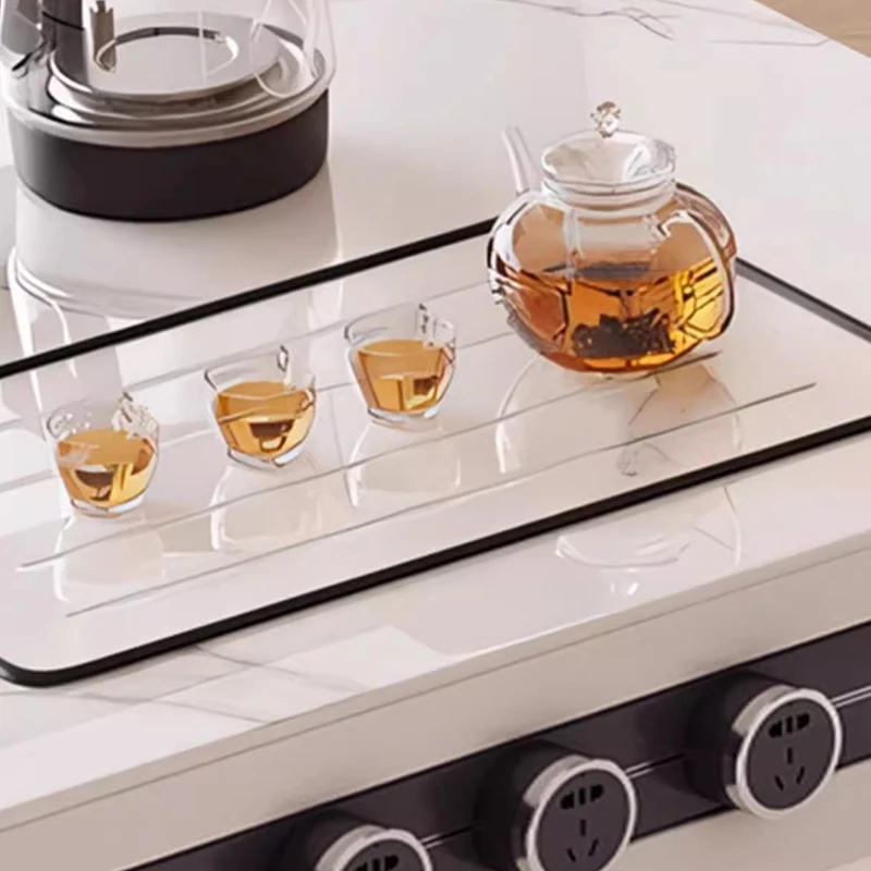 イタリアンモダンキッチンアイランド エレガントなデザイン クラシックでミニマルなキッチンアイランド 絶妙で耐久性のあるキッチン家具