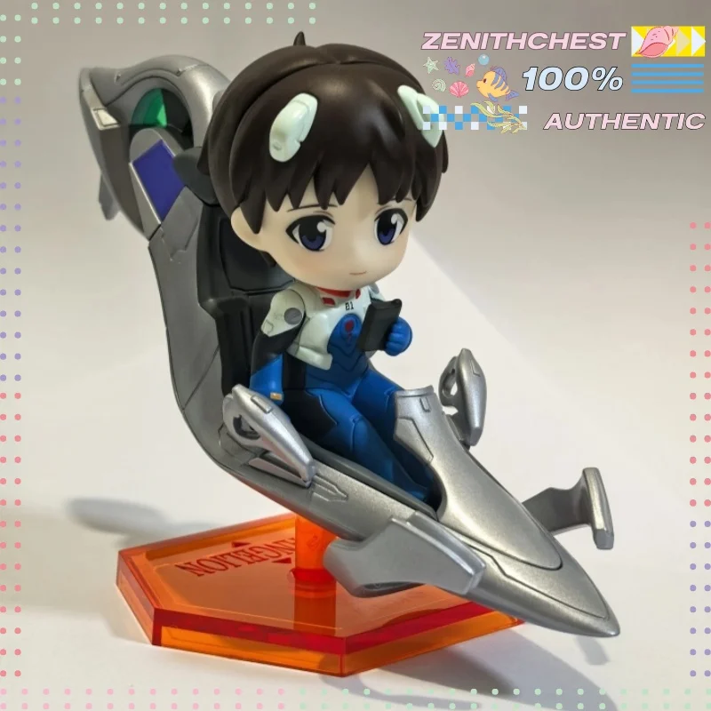 Genuine POPMART GONG Evangelion Pilot Series Figures Mystery Box, EVA Themed Collectible Desktop Ornament Trendy Hobby Gift