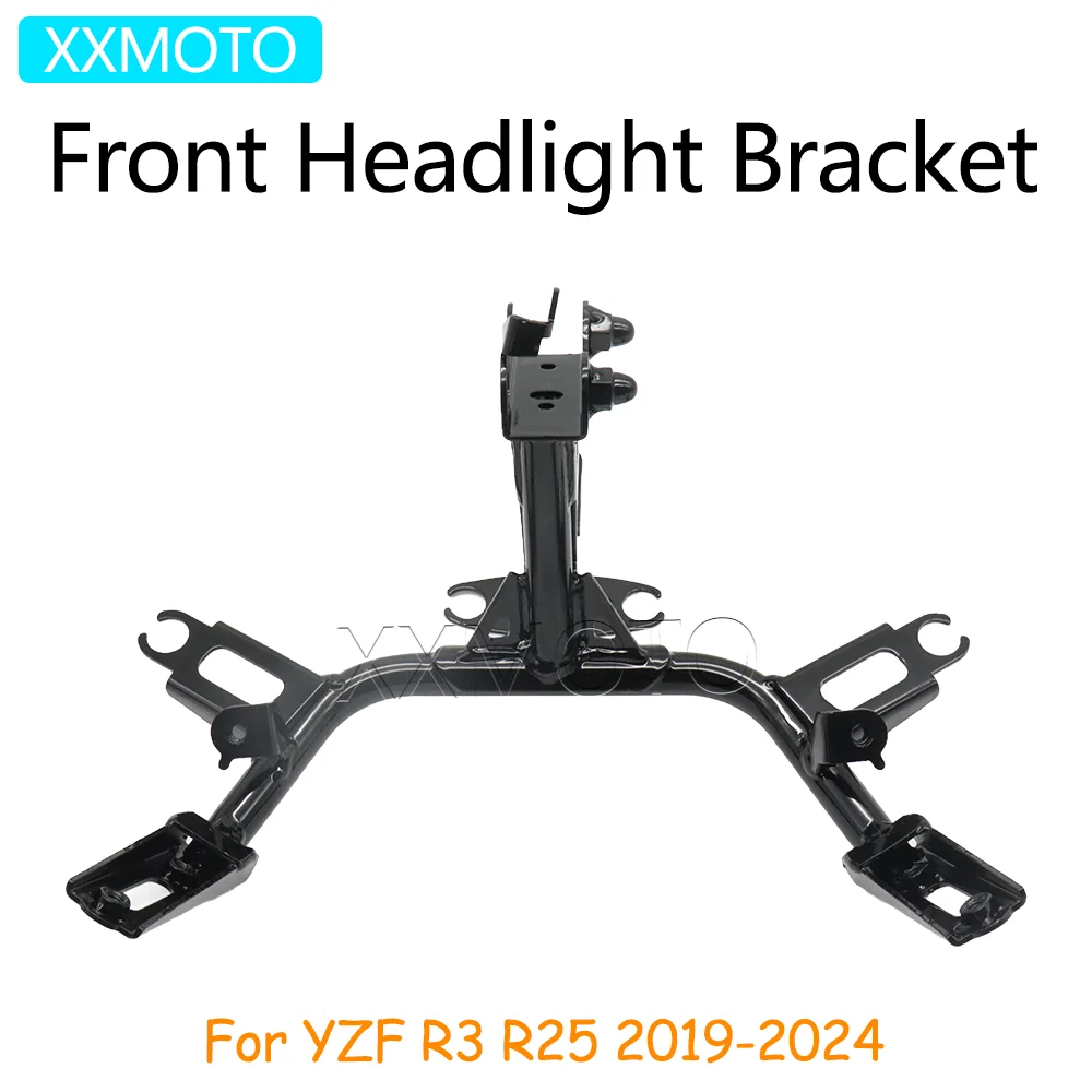 

For Yamaha YZFR3 YZFR25 2019-2023 2024 YZF R R25 YZF-R3 YZF-R25 Motorcycle Front Headlight Bracket Upper Fairing Head Lamp Stay