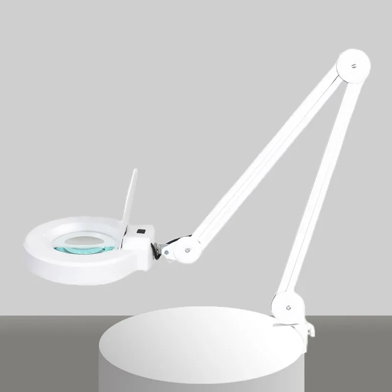 

5X 8X 10X LED Lighted Magnifying Glass with Cold Light for Skincare Eyelash Extension Professional Beauty Tool