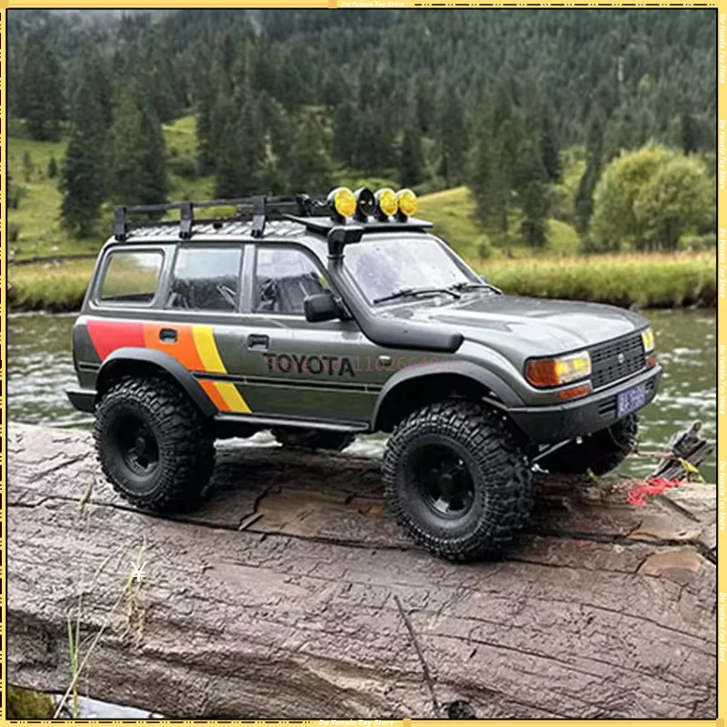 

Новый Fms Fcx10 моделирование Toyota Land Cruiser Lc80 альпинистский автомобиль 1/10 пульт дистанционного управления электрический внедорожник праздничный подарок