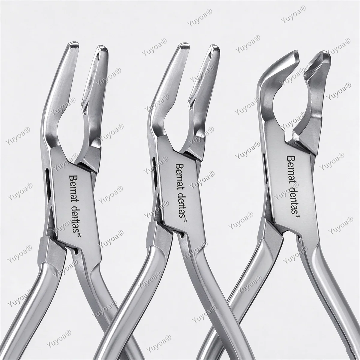 1PC Dental Bone Rongeur 30°/45°/90° Curved Stainless Steel Bone Cutting Forceps for Implant Oral Surgery Dental Instrument Tool