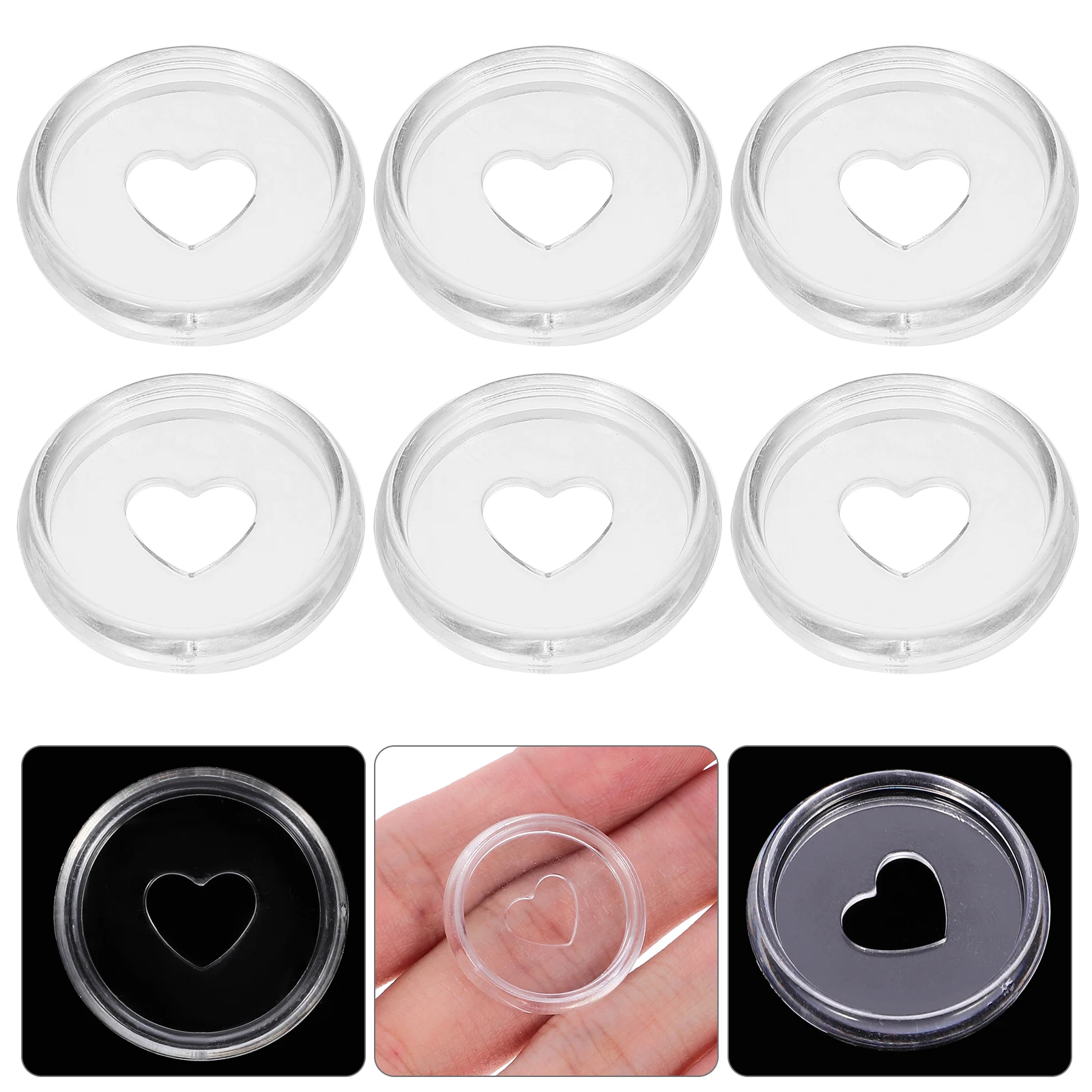 30Pcs Stylish Rounded Corners Discbound Discs for Planners Binders Plastic Binding Supplies Home Office Use Discbound Discs