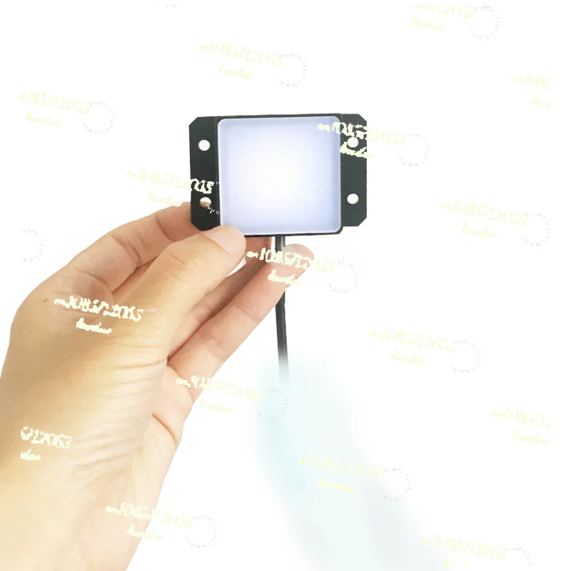 

For Bright Square Flat Panel Backlight Industrial Vision Inspection CCD Backlight Machine Vision Light Source 40x40mm