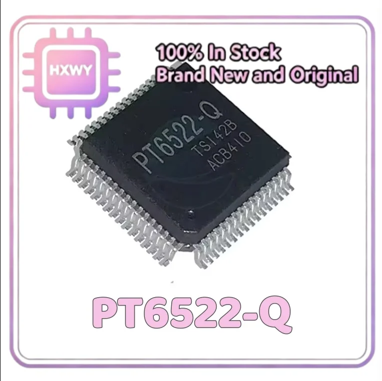 (1/5 Pieces) PT6522-Q PT6522 QFN LED Driver Chip Factory Wholesale Cheap IC Chip Fast Shipping