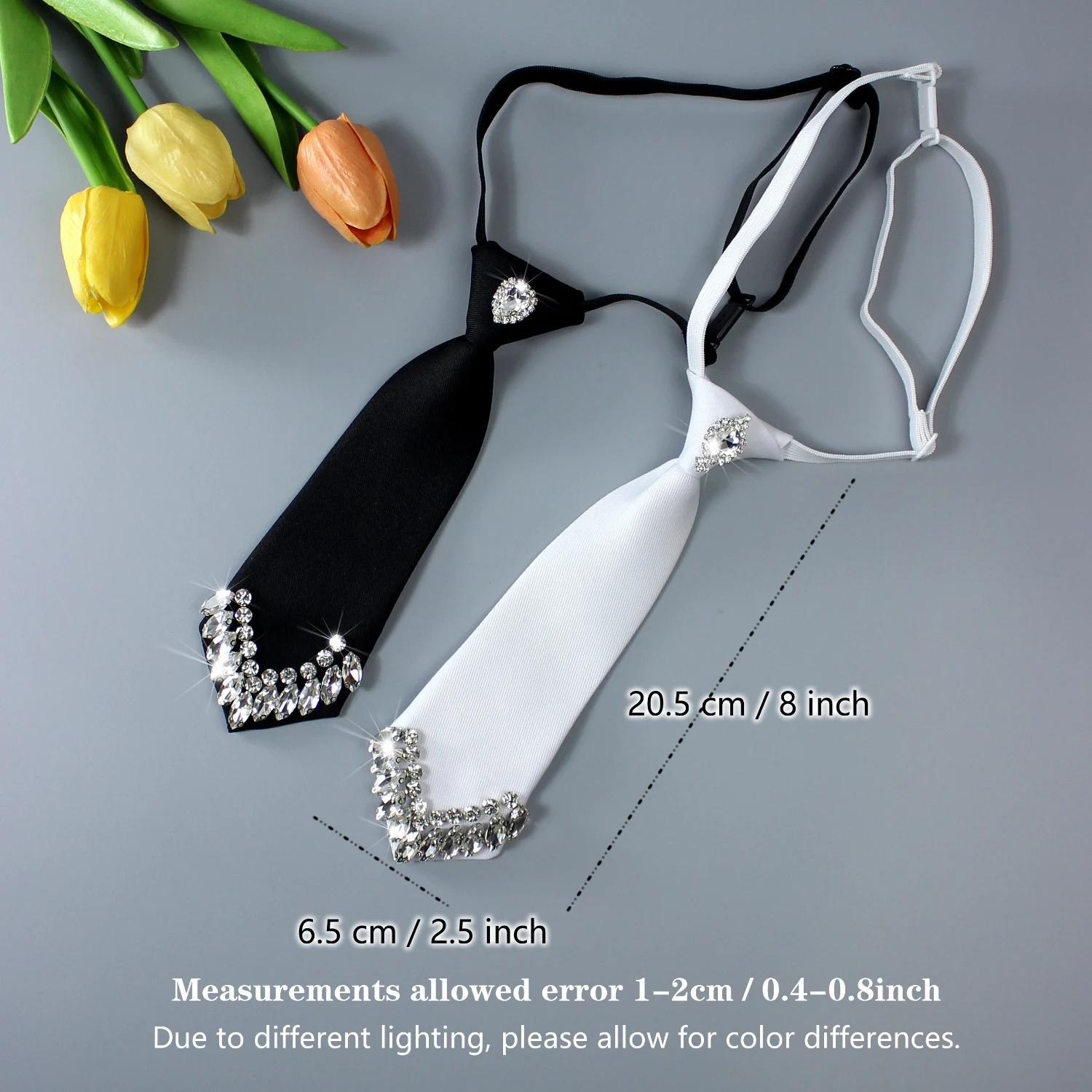 Cravatta da donna di lusso. Con un design originale, è delicato e creativo, altamente versatile, elegante e casual, che presenta un