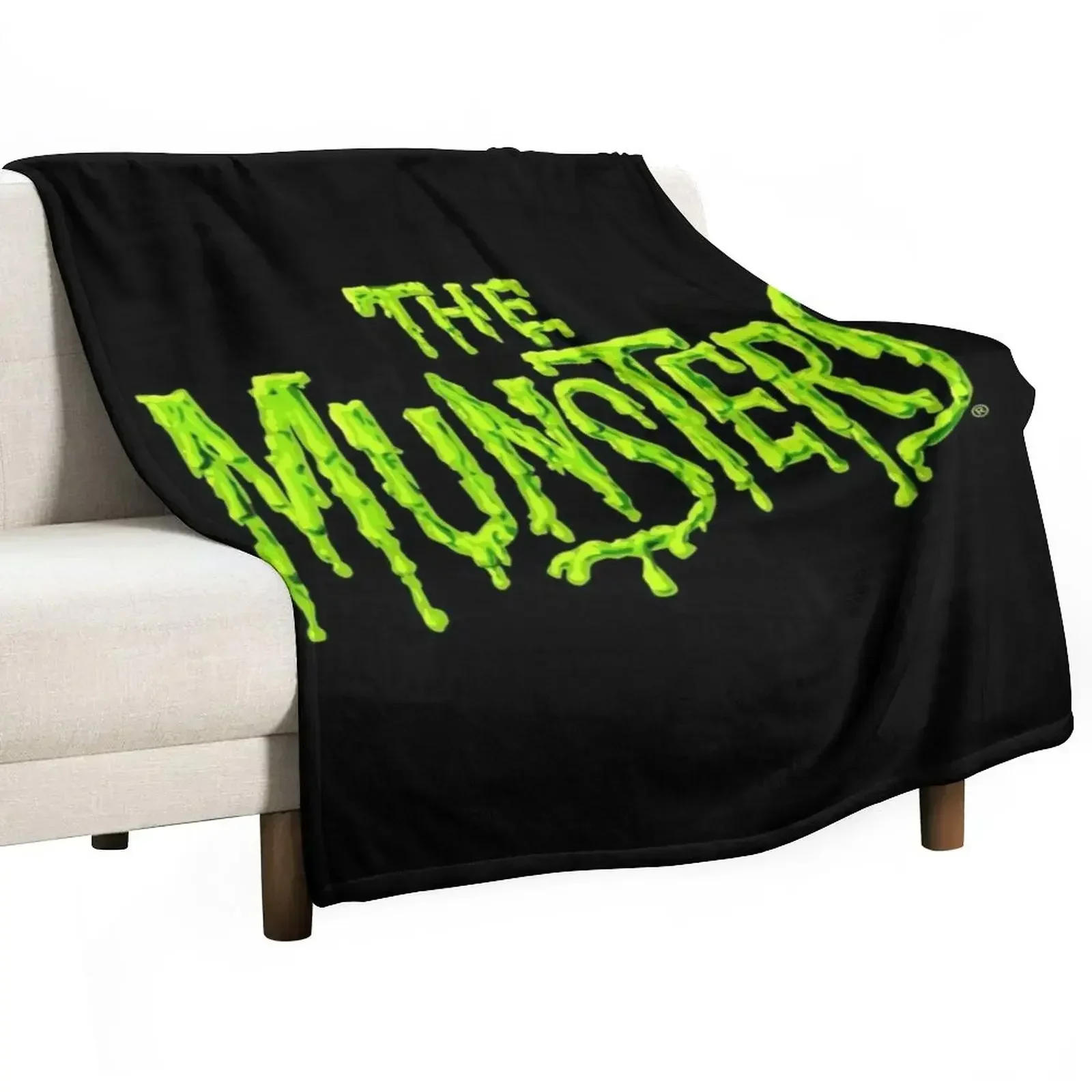 The Munsters Throw Blanket Soft Beds Beach Hairy christmas decoration funny gift Decorative Sofas Blankets