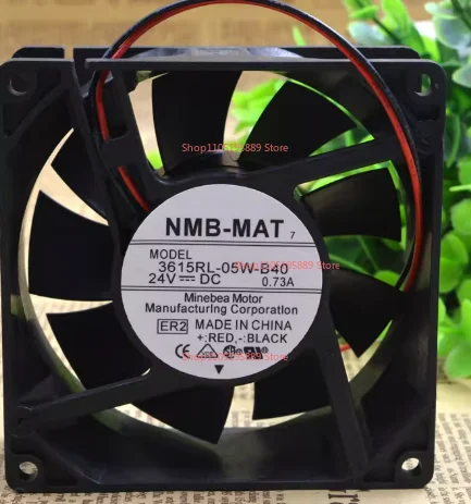 

Для NMB 3615RL-05W-B40 9038 9 см 24 В 0,73 А водонепроницаемый инверторный вентилятор охлаждения