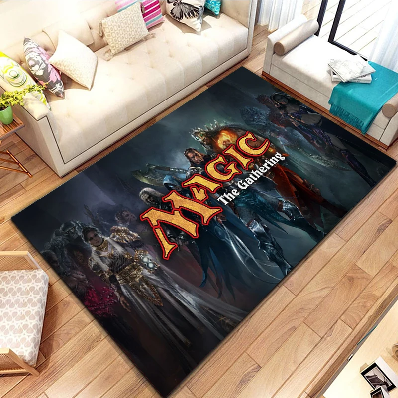 15 Size Gamer M-Magic The Gathering Pattern tappeto tappeto per soggiorno tappetino da bagno tappetino creativo tappeto per la decorazione della