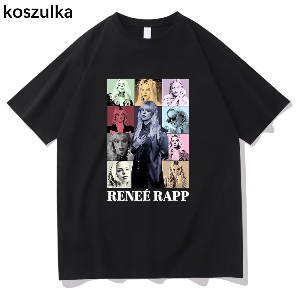 Renee Rapp The Eras Tour T Shirts 2024 Funny Men/women Sweatshirt Vintage Summer Cotton Tops Harajuku Short Sleeve T Shirt