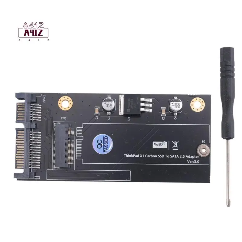 

A41Z-20 + 6-контактный SSD-конвертер SSD в SATA 2,5-дюймовый адаптер для Lenovo Thinkpad X1 Carbon