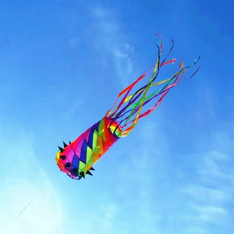 Nuevos pipas, calcetines de viento, colas de pipas 3d, pipas grandes para adultos, accesorios para pipas, juguetes inflables para exteriores, diversión exterior koinobori