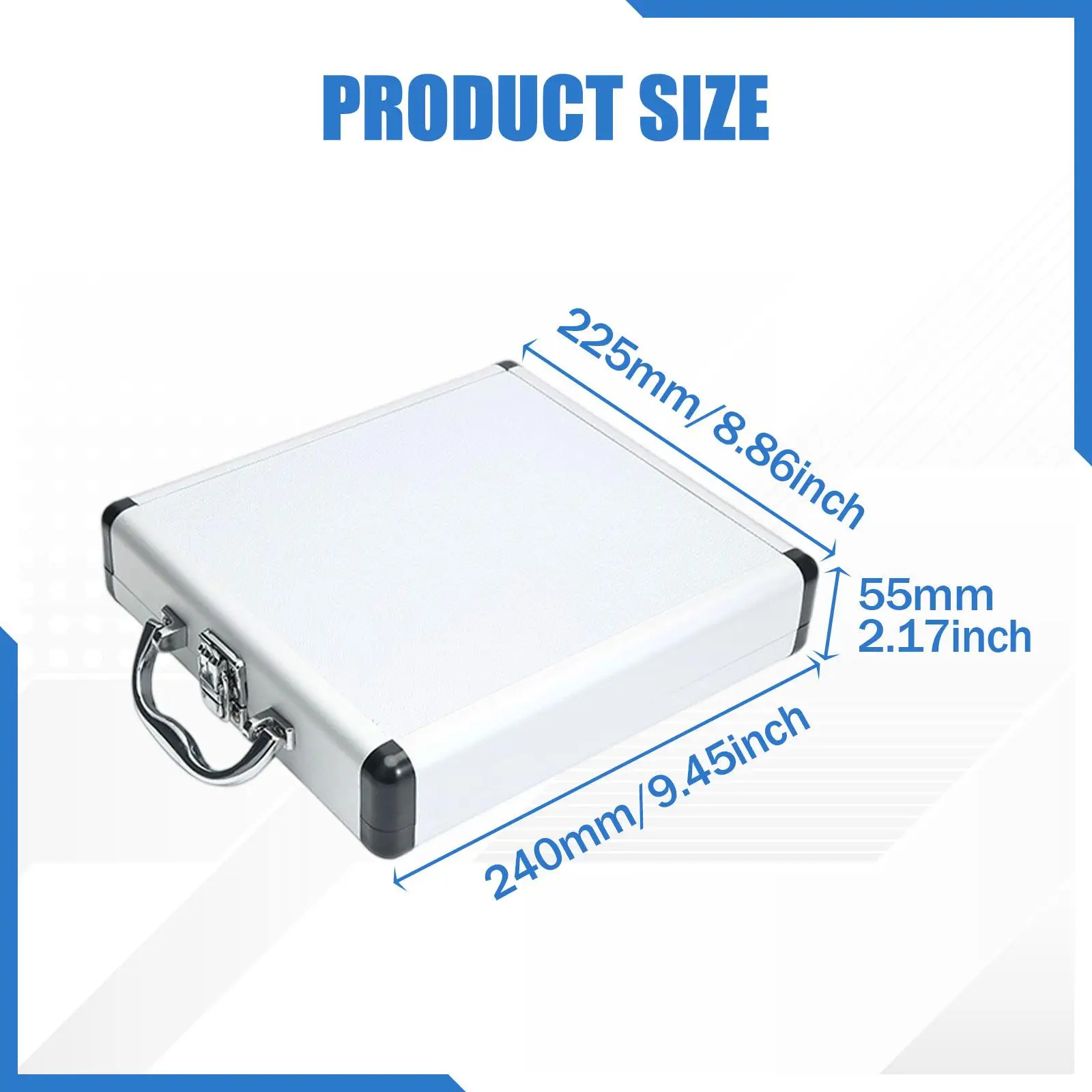 Optical Trial Lens Case Only Soft Interior for Vision Testers Carrying Case