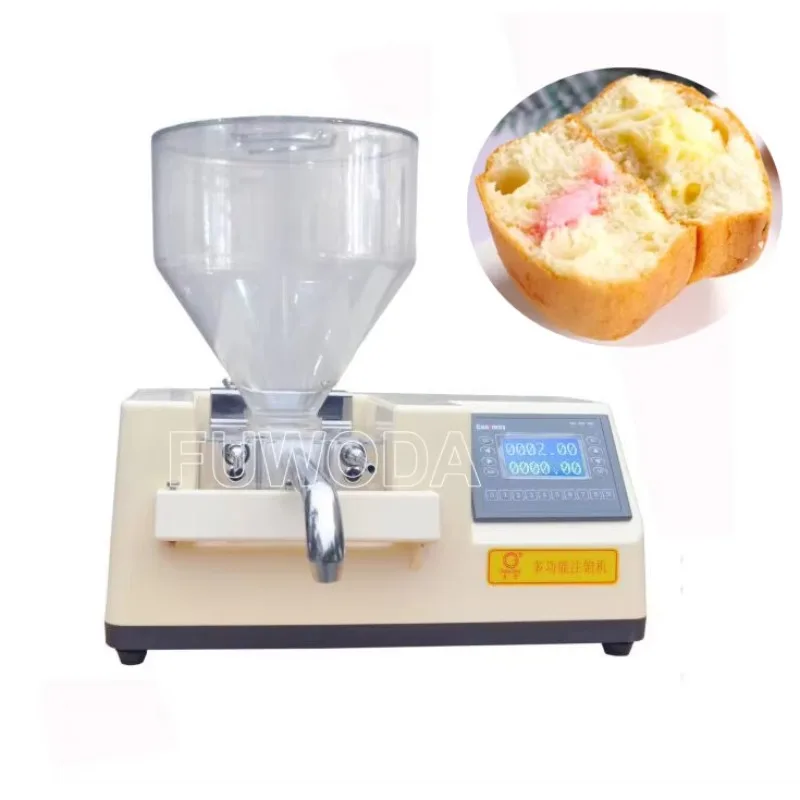 6L Hopper  Automatic Cake Pastry Fillings Filling Machine Cake Yoghurt Jam Ice Cream Decorating Filling Machine
