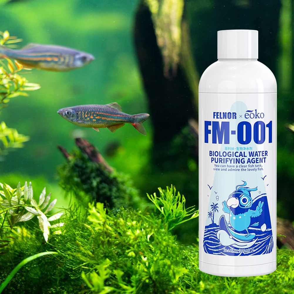 300ml Water Purifier Algae Remover Agents Fish Water Life Safe Effective Aquarium Water Conditioner Fish Tank Accessories