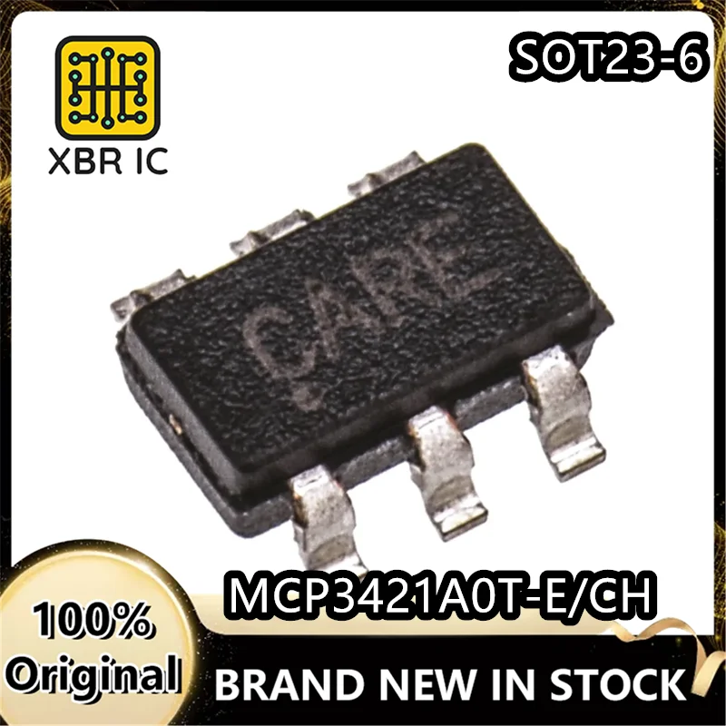 (10/30 шт.) MCP3421A0T-E/CH MCP3421 Silk Screen CA SOT-23-6 Аналого-цифровой преобразователь Чип Подлинный оригинальный Быстрая доставка