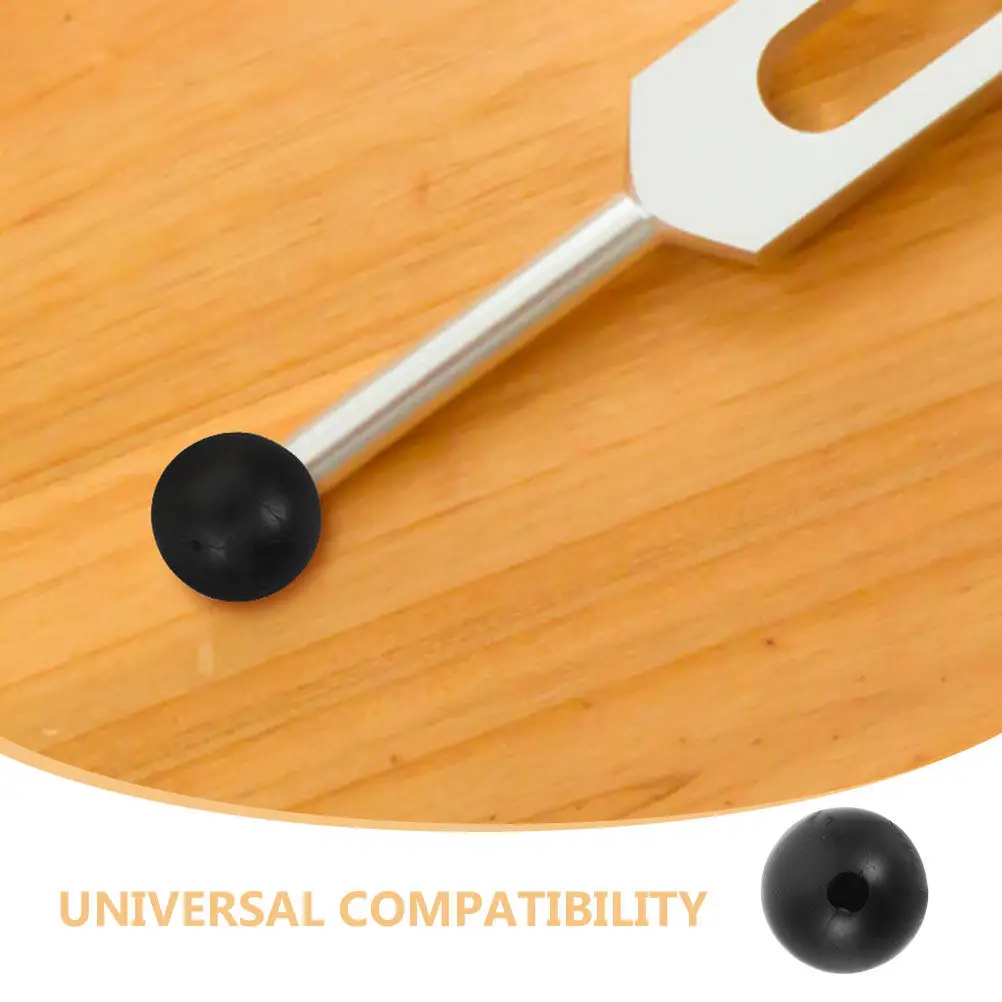 Tuning Fork Holder Rubber Ball Design for Meditation Music Therapy Universal Fit Sturdy Nonslip Support Compact Lightweight view 3