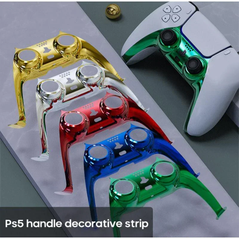 Controlador de camuflaje para Gamepad de PS5, accesorios de tira decorativa, mango de Joystick, cubierta de carcasa